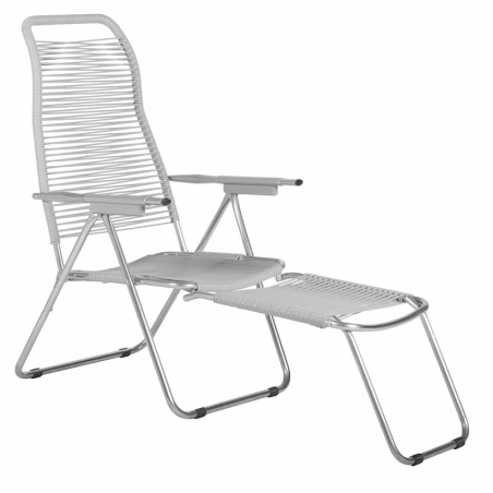 SPAGHETTI - Fauteuil Relax Pliant en Aluminium