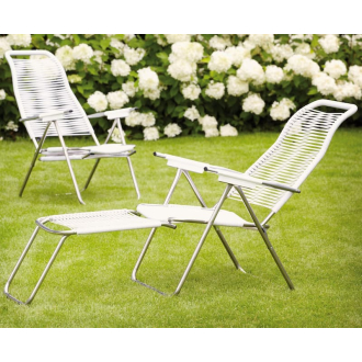 SPAGHETTI - Fauteuil Relax Pliant en Aluminium