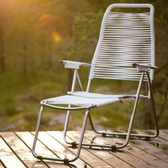 SPAGHETTI - Fauteuil Relax Pliant en Aluminium