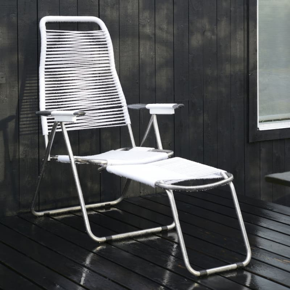 SPAGHETTI - Fauteuil Relax Pliant en Aluminium