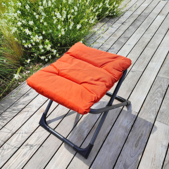 CHICO SOFT - Tabouret / Repose-Pieds en Aluminium