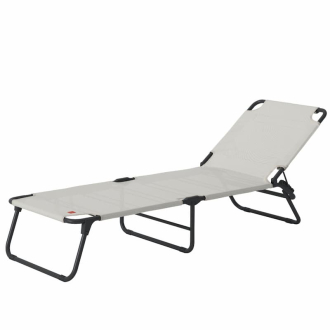 AMIGO - Bain de Soleil Pliant en Aluminium