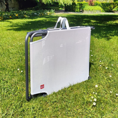 AMIGO - Bain de Soleil Pliant en Aluminium