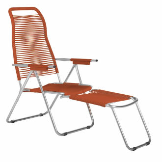 SPAGHETTI - Fauteuil Relax Pliant en Aluminium